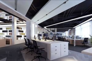 [长沙大格装饰]跃层办公室与单层相比在装修设计上有什么不同?
