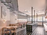 郑州餐厅简约北欧风80平米装修案例