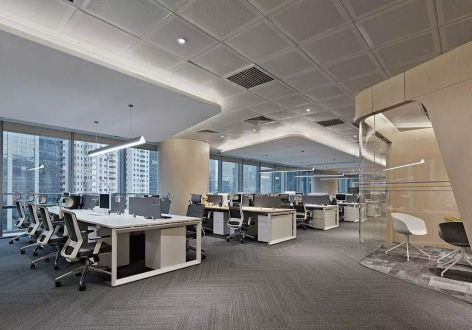 办公室652平米现代风格装修案例