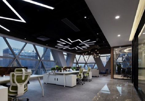 办公室540平米现代风格装修案例