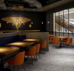 泰式餐厅北欧风格320平米装修案例