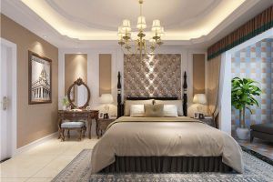 [上海紫苹果装饰]卧室太大，应该怎么装修设计才好看？