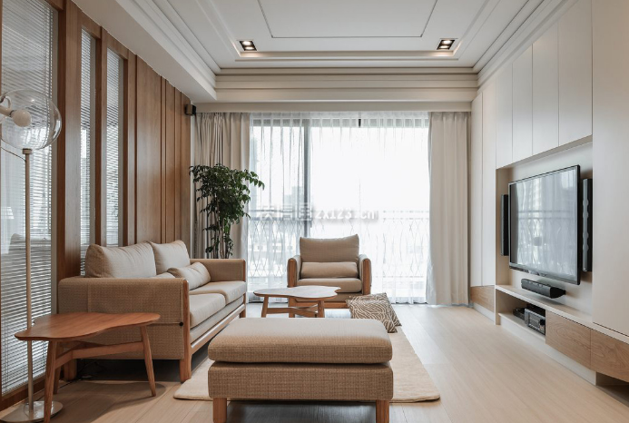 日式客厅装修风格图片 日式客厅设计效果图