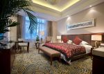 上海度假酒店大床房装修设计效果图
