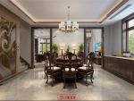 龙溪城400㎡中式风格别墅装修案例