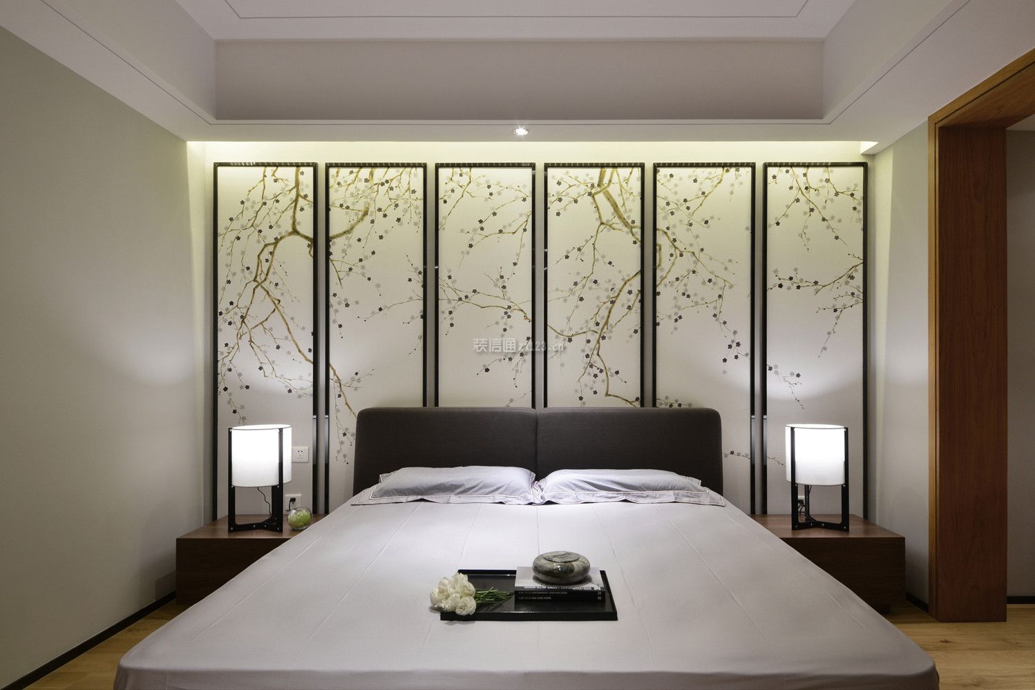 天健云山府中式风格140平米四室两厅装修案例