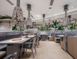 深圳市特色餐厅店面装修效果图片