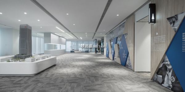 办公室现代风格1250㎡设计方案