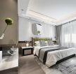 上海简约豪宅卧室装修设计效果图片