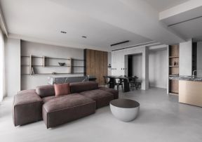 上海简约豪宅客厅沙发装修设计效果图