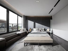 上海豪宅别墅卧室装修设计实景图片