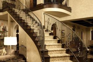 [交换空间装饰]现代风格楼梯装修 感受独特奢华别墅