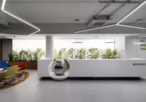 760平米办公室现代风格装修案例
