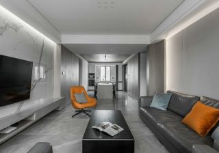 无锡135平新房客厅装修设计效果图