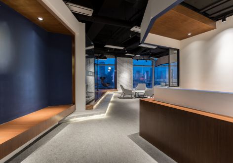 150平现代简约风格办公室装修案例