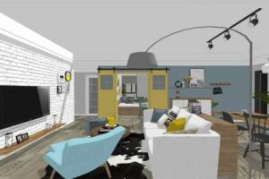 合肥房屋装修设计：北欧风格效果图VS实景图案例赏析
