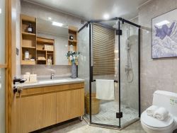 广州新中式风格新房卫生间室内装修效果图