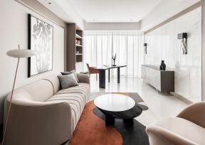 广州128平方家庭客厅室内装修效果图大全