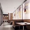 上海现代简约风格饭店餐厅装修设计图