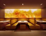 上海现代风格饭店餐厅装修效果图