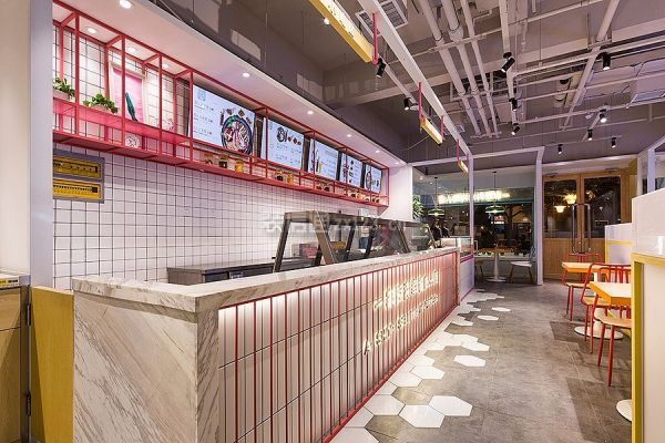 200平米餐厅现代风格装修效果图案例