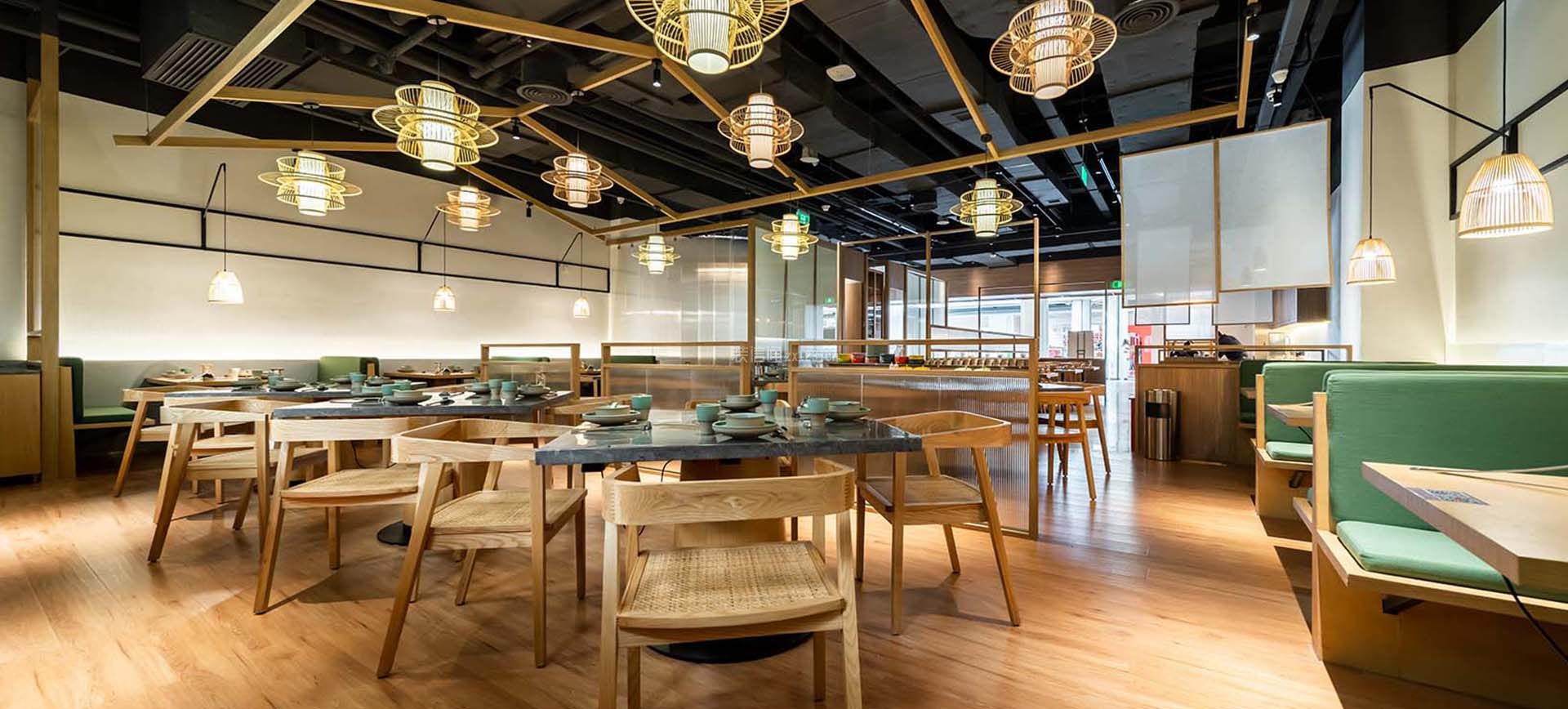 餐饮店装修设计 餐饮店吊顶装修