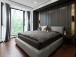 上海二手房主卧床头装修设计图片