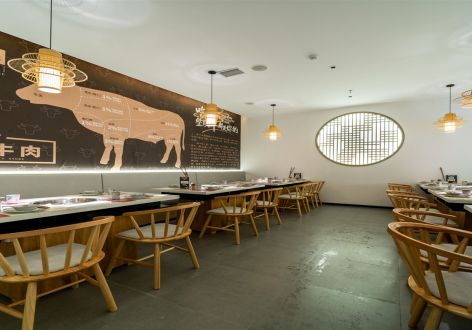 餐饮店900平米现代风格装修案例
