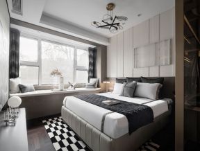 成都现代风格房子卧室装潢设计图