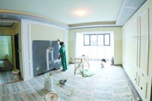 [郑州沪上名家装饰公司]新房装修墙面刷漆怎么施工