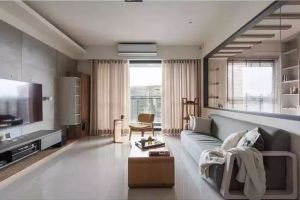 [南京尚观居装饰]两居室装修案例分享，半面采光窗设计，通透明亮