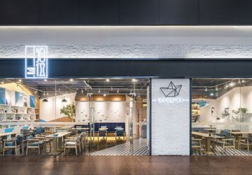 广州咖啡厅北欧风格148平米装修案例