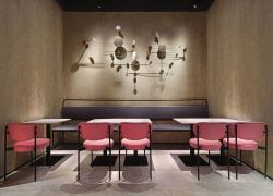 广州餐饮店面桌椅装潢设计图片