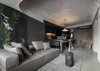 上海70平米房子客餐厅装修设计图