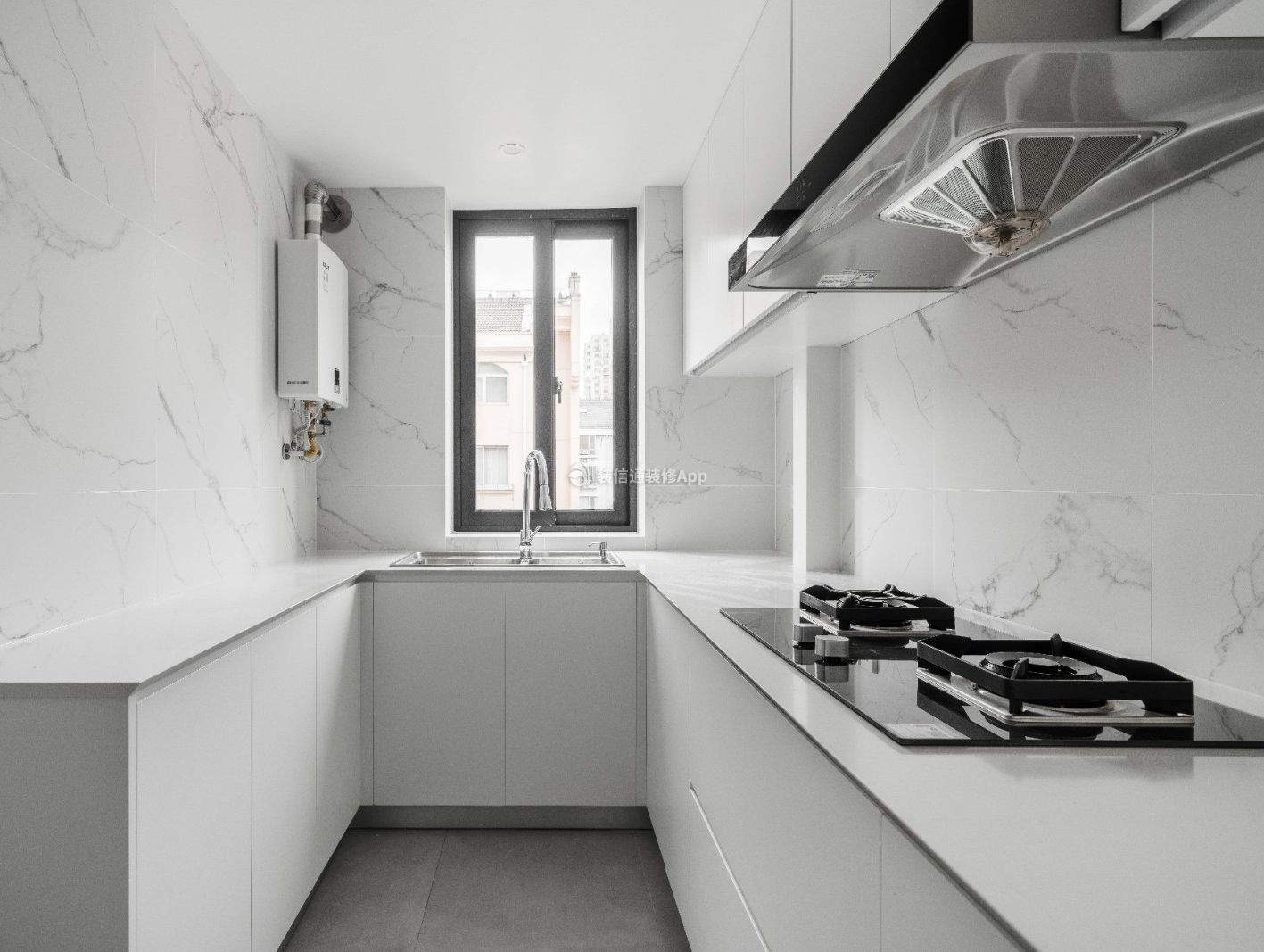 上海70平米房子厨房简约装修设计图