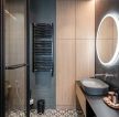 上海70平米房子卫生间毛巾架装修图片