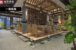 300平米主题餐厅中式风格装修案例