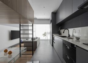 小公寓厨房装修效果图 小公寓厨房设计 小户型室内家装设计
