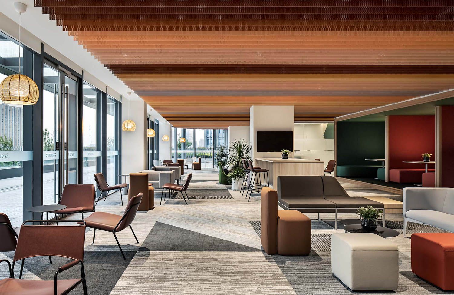 休闲区装修效果图 休闲区设计