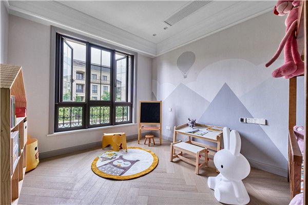上海别墅装潢公司哪家好-儿童房图片
