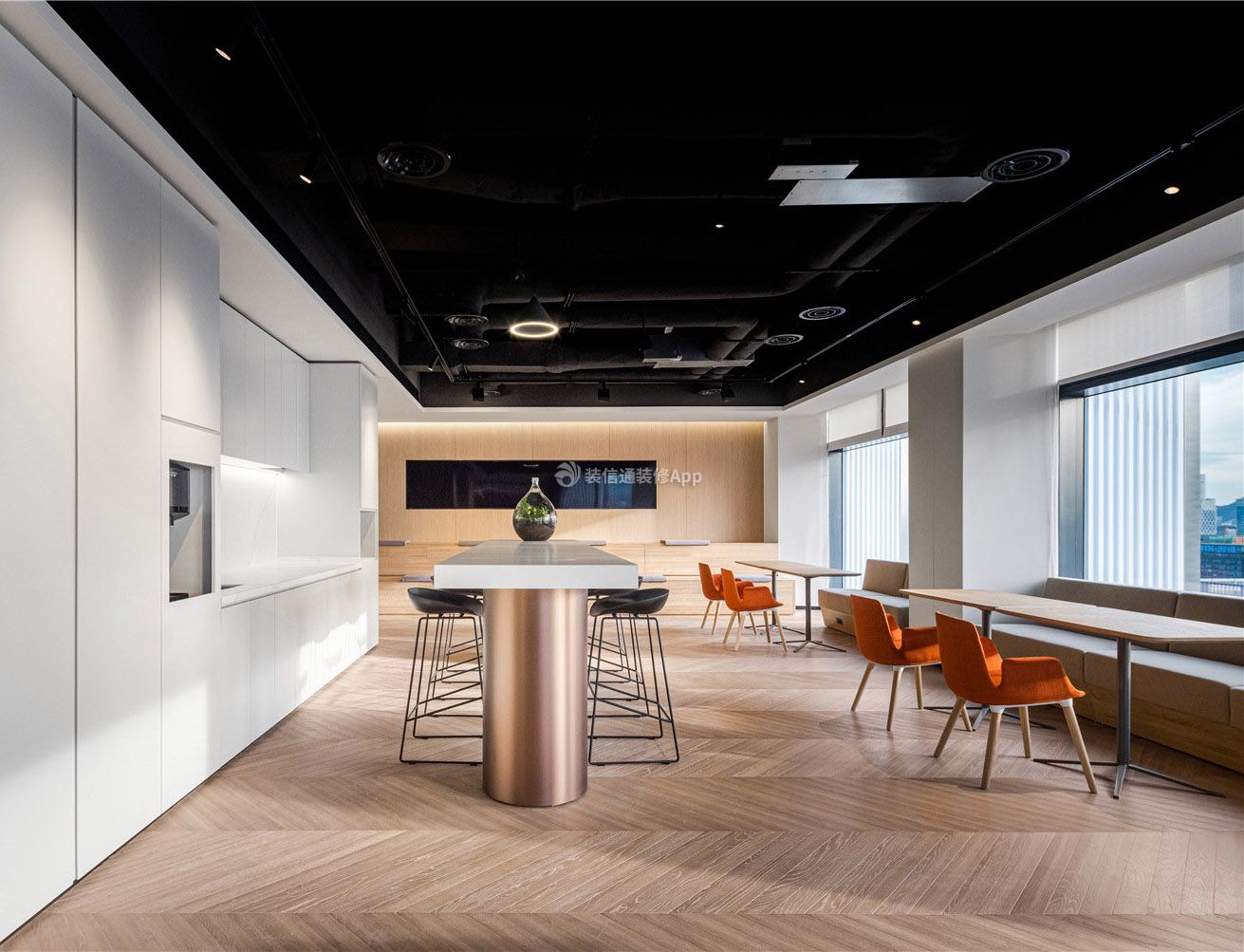 办公室休息区|空间|室内设计|小面包易暴走 - 原创作品 - 站酷 (ZCOOL)