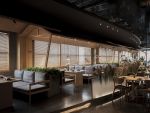 乡餐厅现代风格360平米装修效果图案例