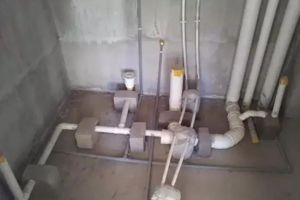 [南京东易日盛装饰]下沉式卫生间防水怎么做？下沉式卫生间防水流程