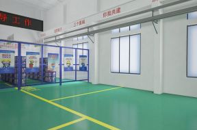 上海工厂厂房地面装修设计图片