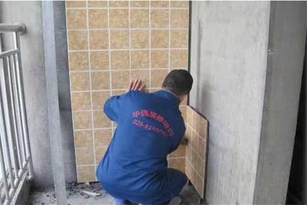 别墅装修施工步骤-贴瓷砖