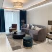 现代轻奢风格客厅沙发装修布置效果图