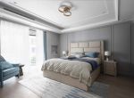 140平现代轻奢风格家庭卧室装修图片