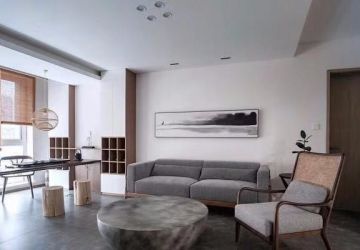 融创·春山宸望现代风格三居室140平米装修设计图案例