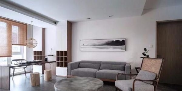 融创·春山宸望现代风格三居室140平米装修设计图案例