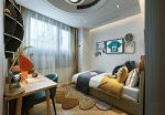 保利天玺98平米新中式风格二居室装修设计案例